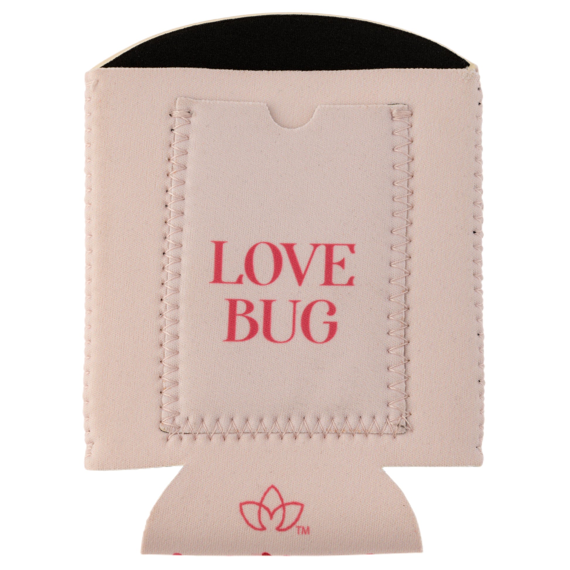 Bug Shaped Can Cooler back view. 