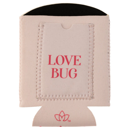 Bug Shaped Can Cooler back view. 