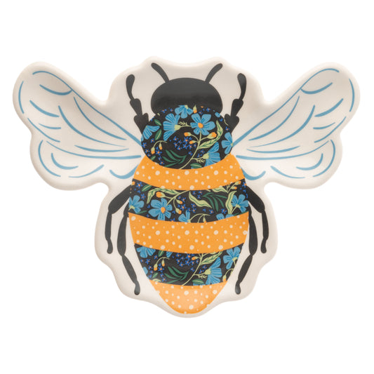 Bee Calico Trinket Tray