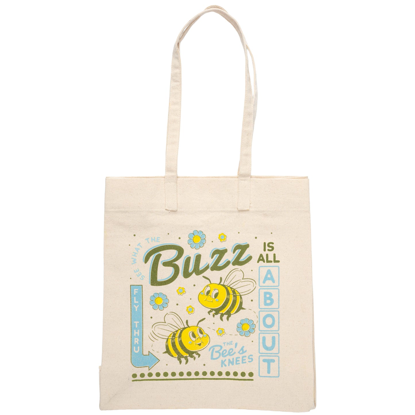 Bee Diner Canvas Tote
