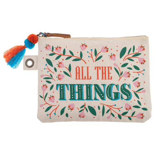 All The Things Cotton Canvas Carry All