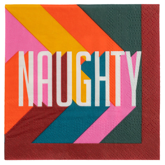 Nice & Naughty Cocktail Paper Napkins
