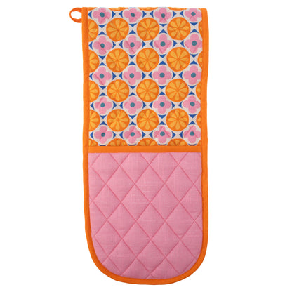 Lemon Double Oven Mitt
