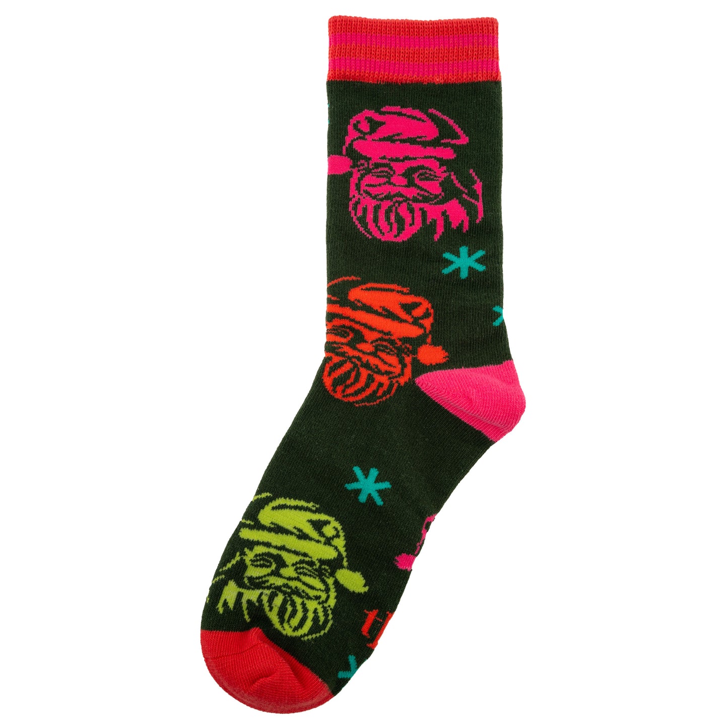 Retro Santa Holiday Socks