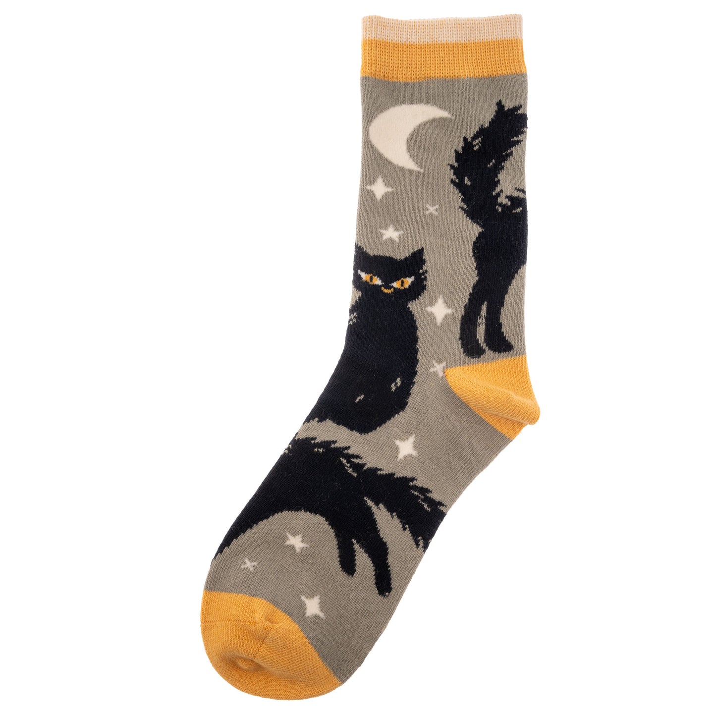 Black Cat Holiday Socks