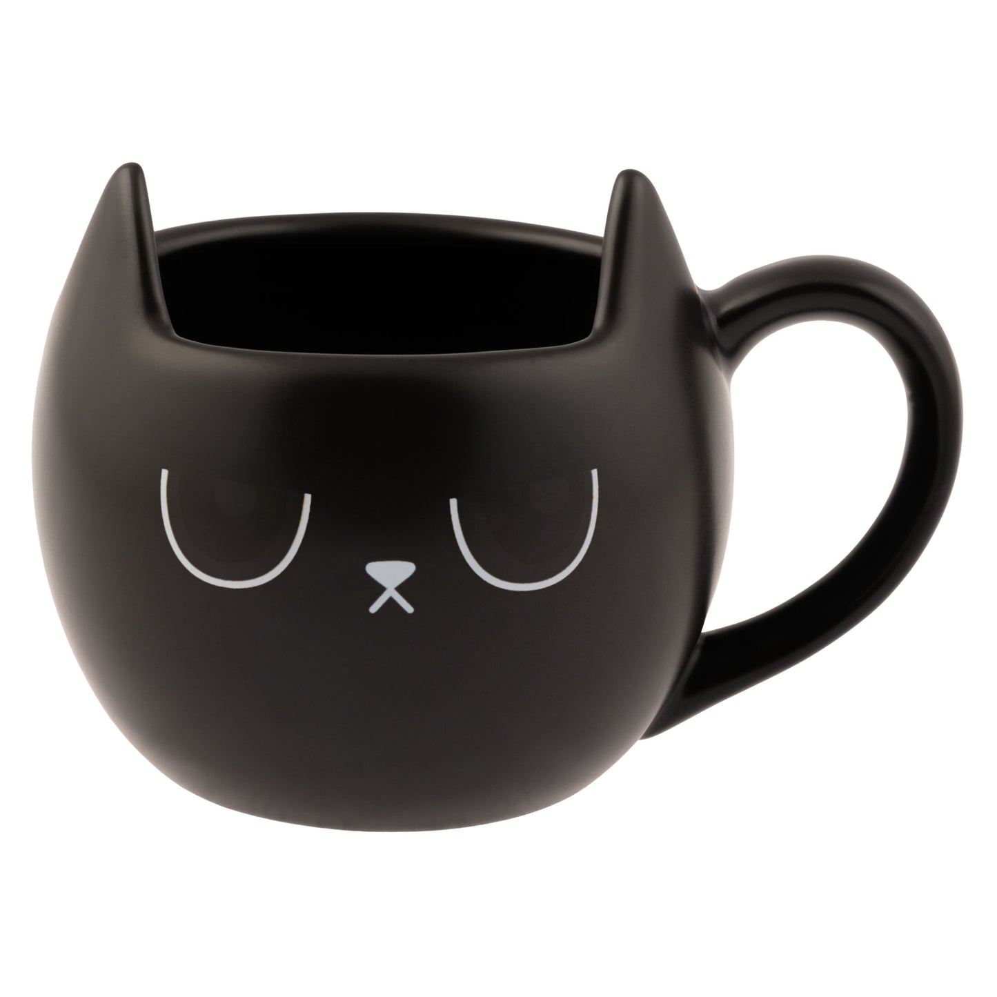 Black Cat Heat Activated Mug