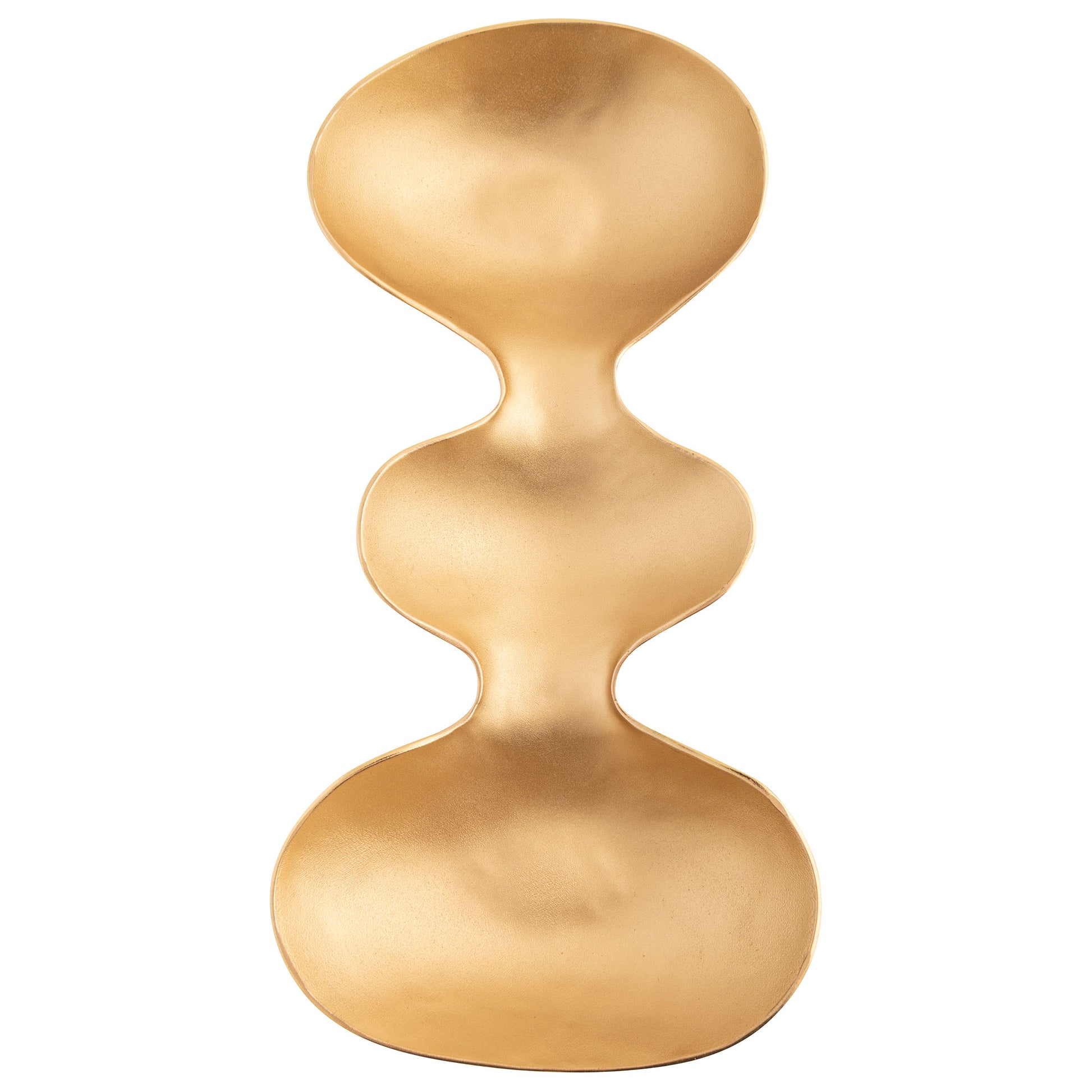 Small Gold Curvy Organic Tray