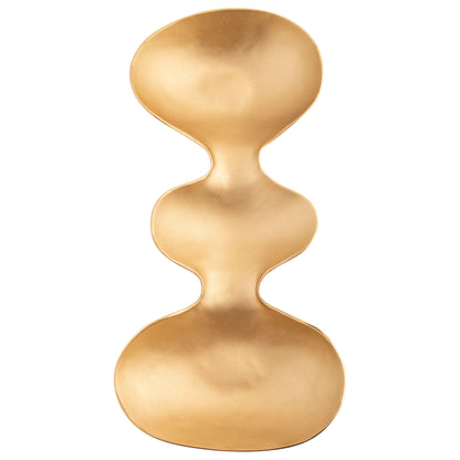 Small Gold Curvy Organic Tray