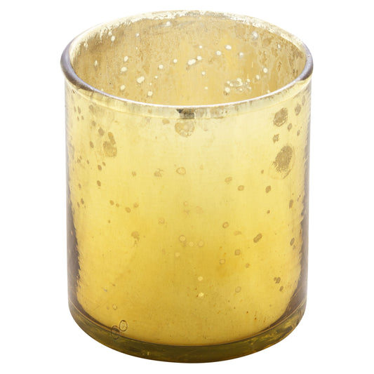 Gold Mercury Glass Votive