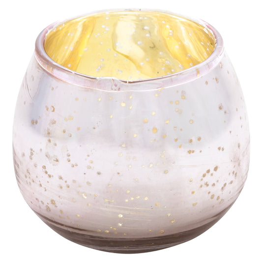 Blush Mercury Barrel Votive