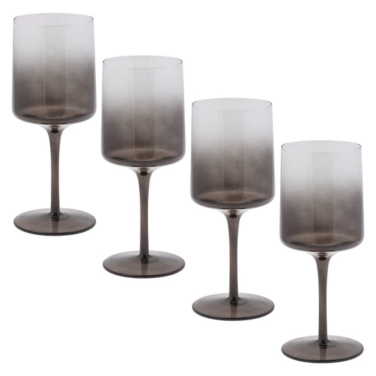 Gray Mid Century Wine Glasses
