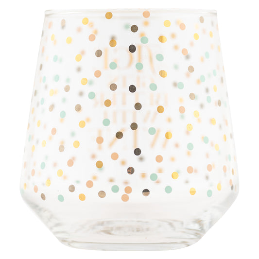 Gets Better Chic Stemless Wine Glasses