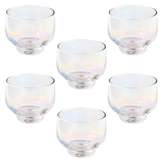 Clear Lexi Collection Shot Glass set of six view. 