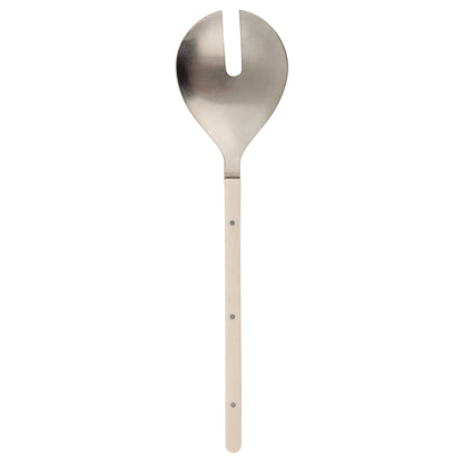 Ivory Resin Salad Servers individual view. 
