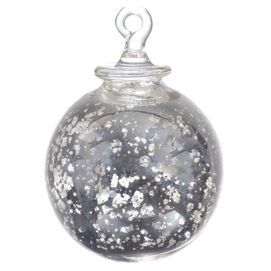 Silver Lucia Mercury Glass Ornament