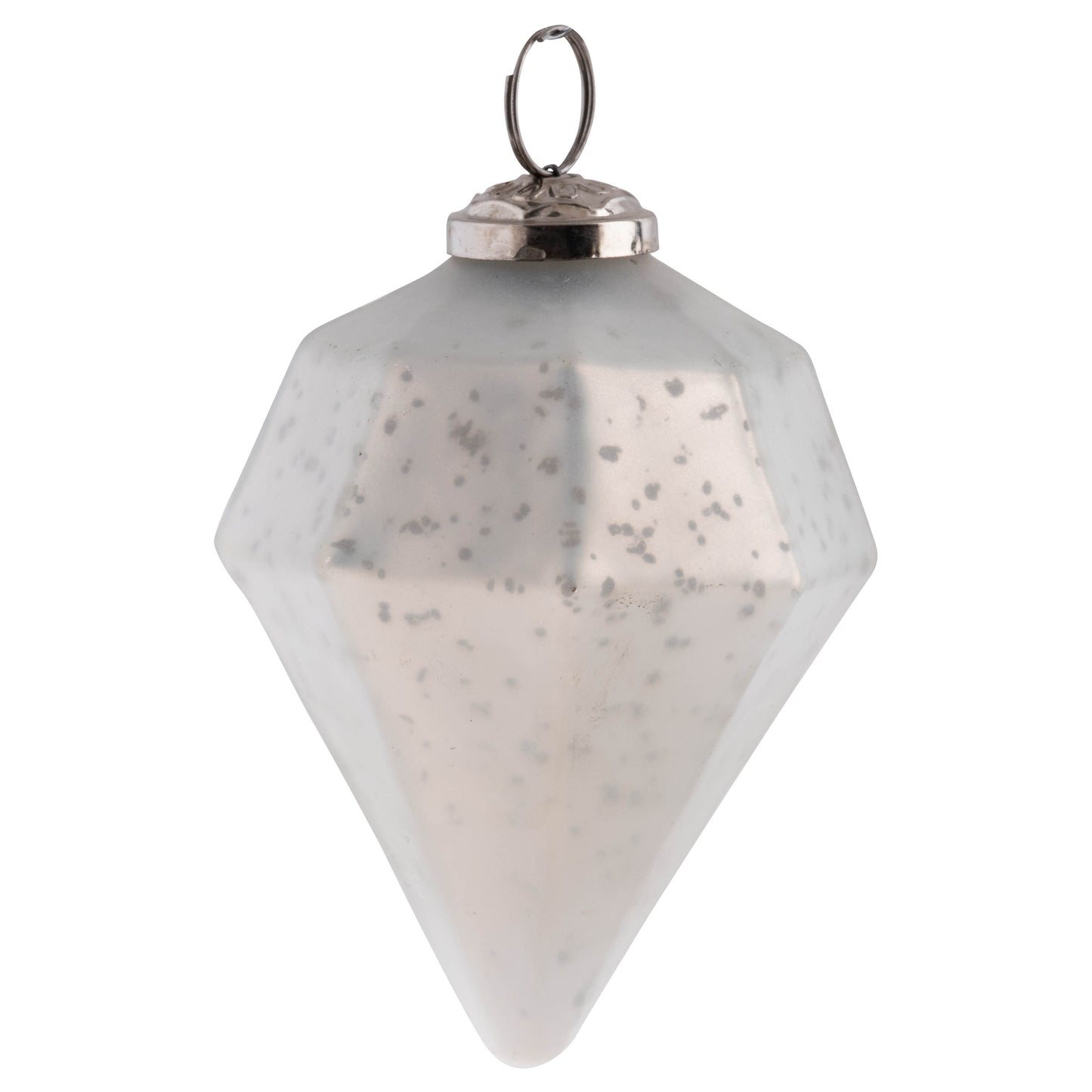 DIAMOND PEARL - MEDIUM MATTE MERCURY ORNAMENT