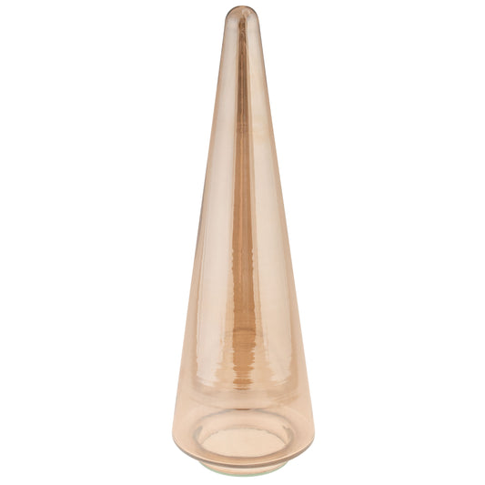 Gold 15" Luster Glass Tree