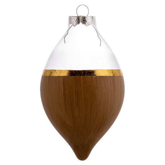 Wood Painted Glass Ornaments