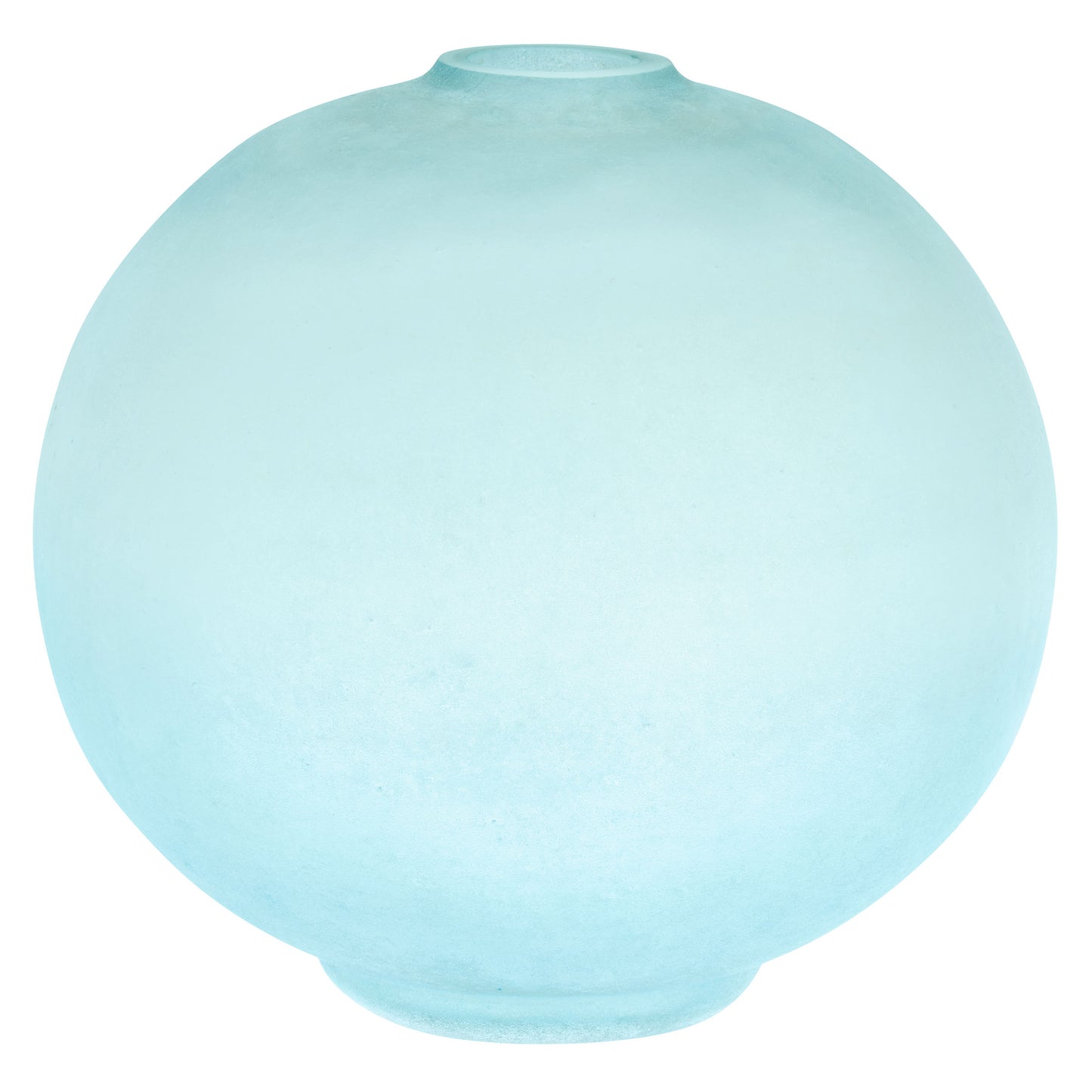 Large Frosted Bulb Vase