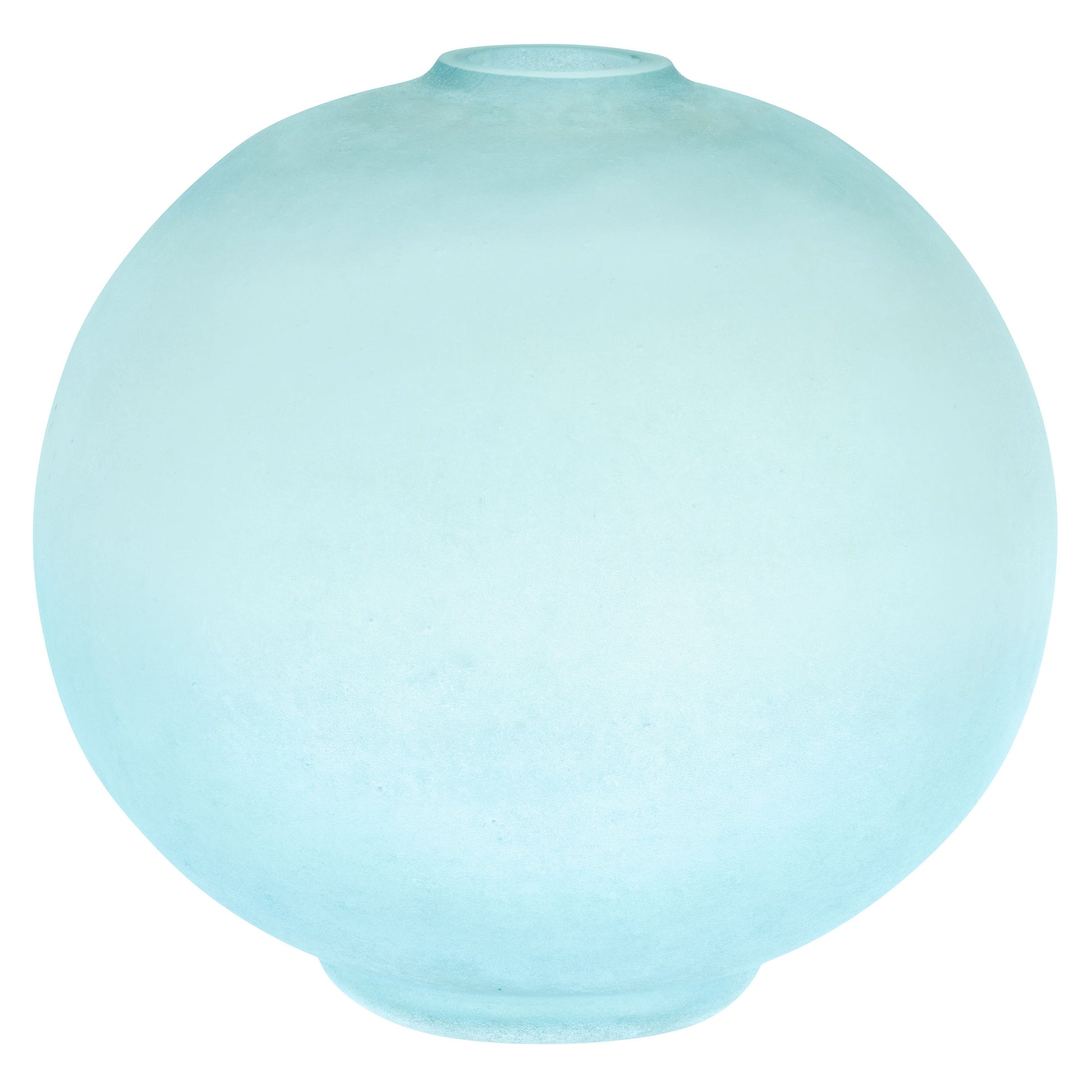 Large Frosted Bulb Vase