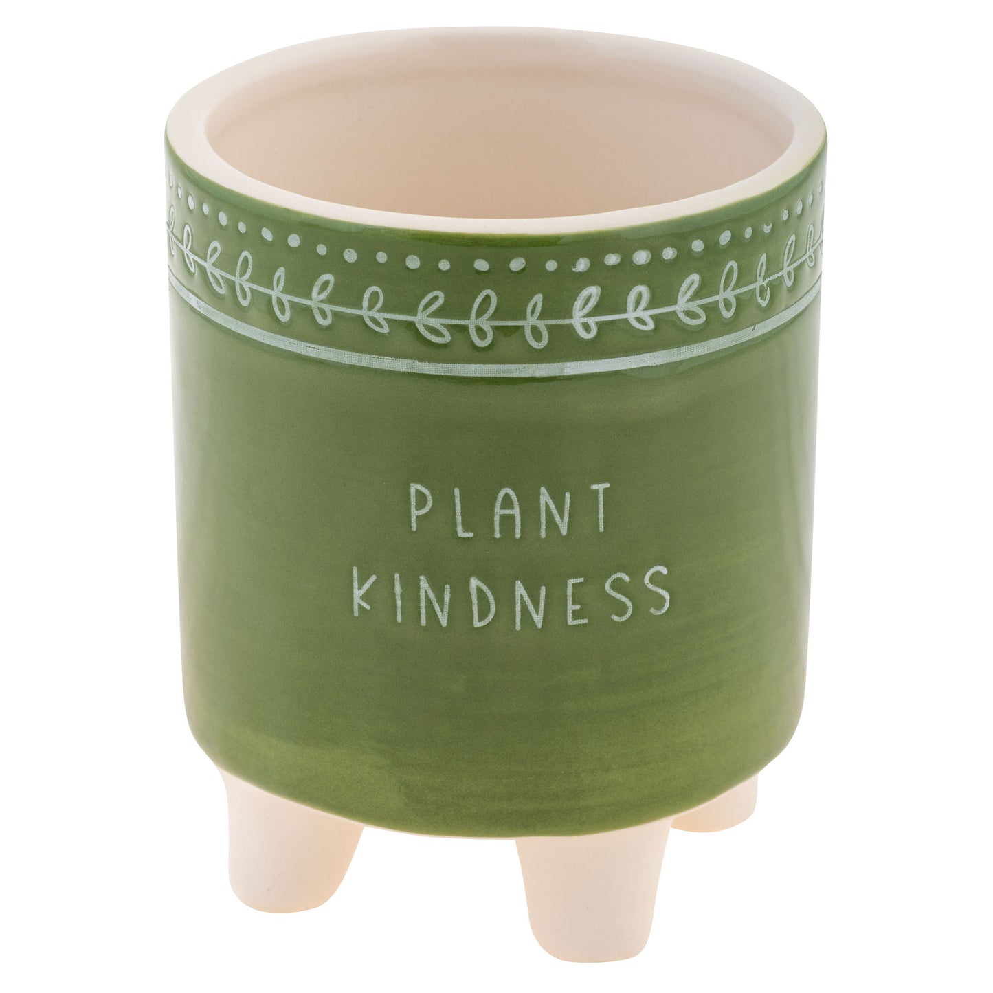 Plant Kindness Wax Resist Planters small planter view. 