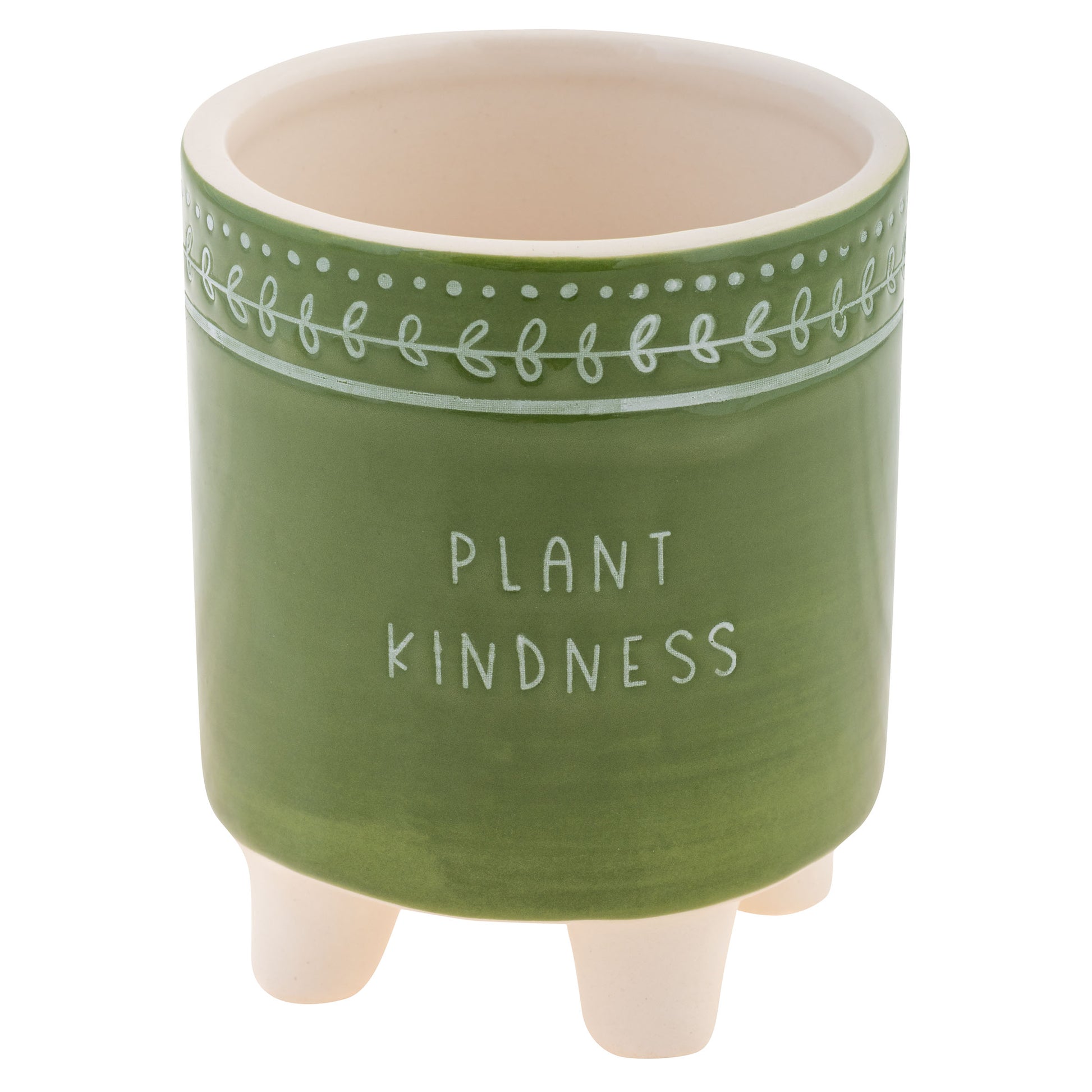 Plant Kindness Wax Resist Planters small planter view. 