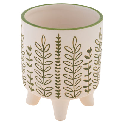 Plant Kindness Wax Resist Planters large planter view. 