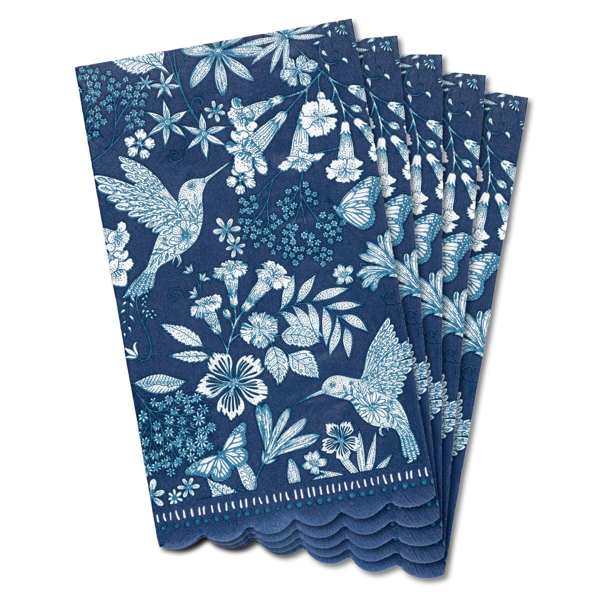 Hummingbird Guest Towel Paper Napkins pack view. 