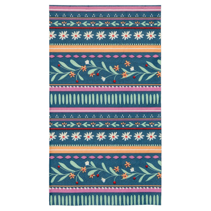 Striped Floral Guest Towel Paper Napkins