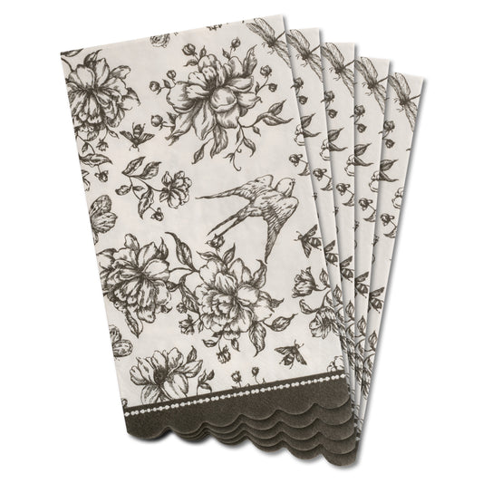 Isabella Guest Towel Paper Napkins pack view. 