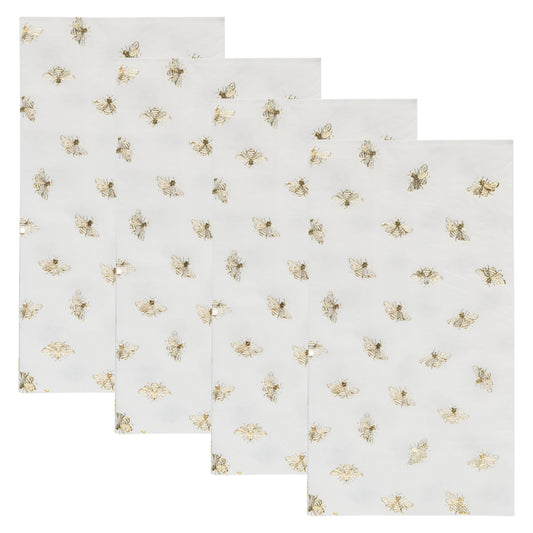 Bee Guest Towel Paper Napkins pack view. 