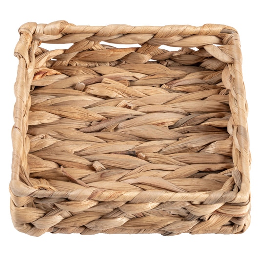 Natural Woven Paper Cocktail Napkin Holder
