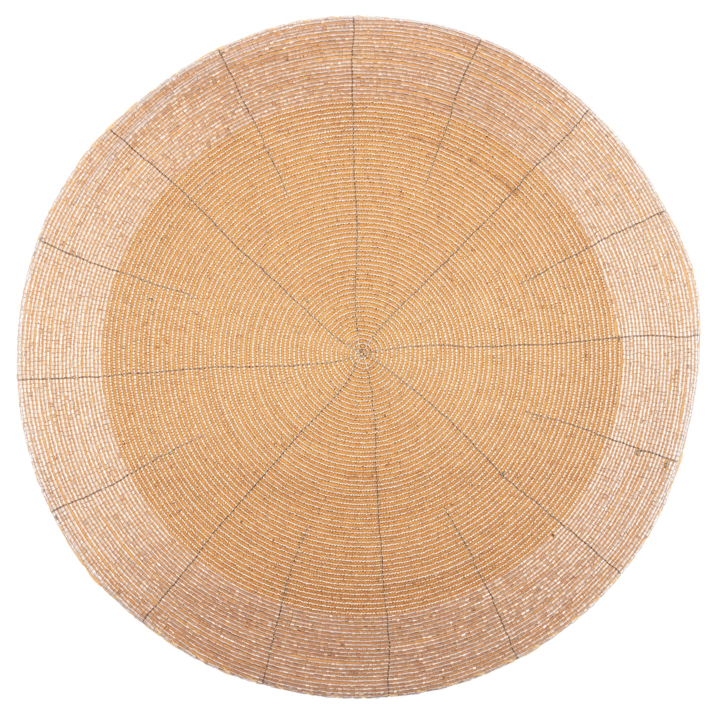 Champagne Gold Beaded Placemat