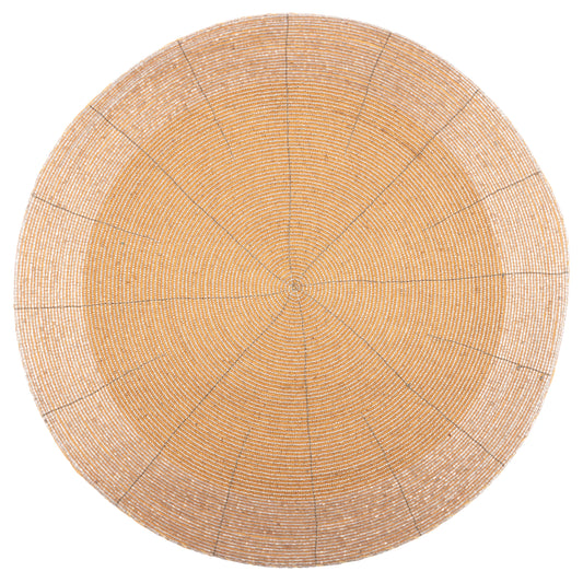 Champagne Gold Beaded Placemat