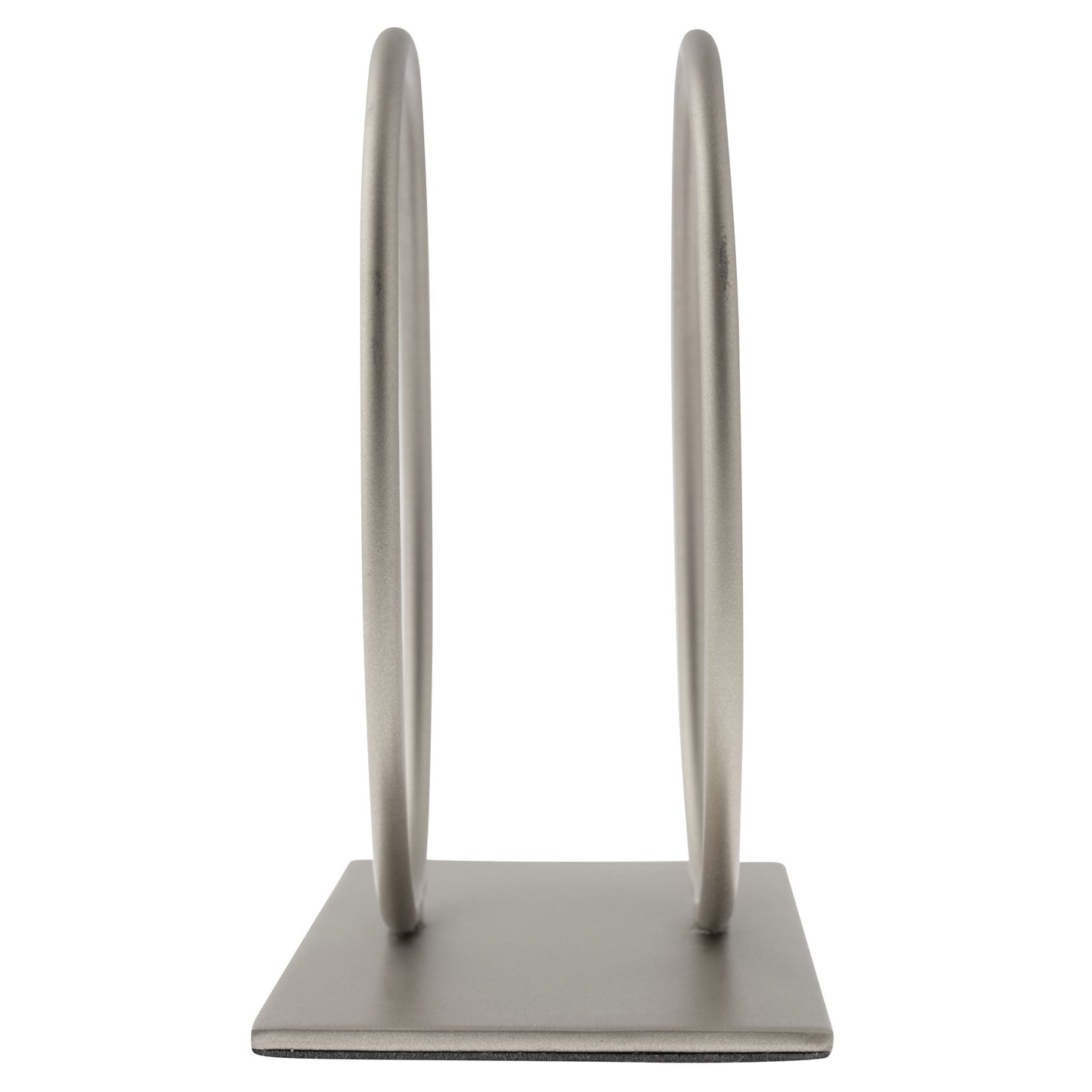 Silver Oval Metal Napkin Holder