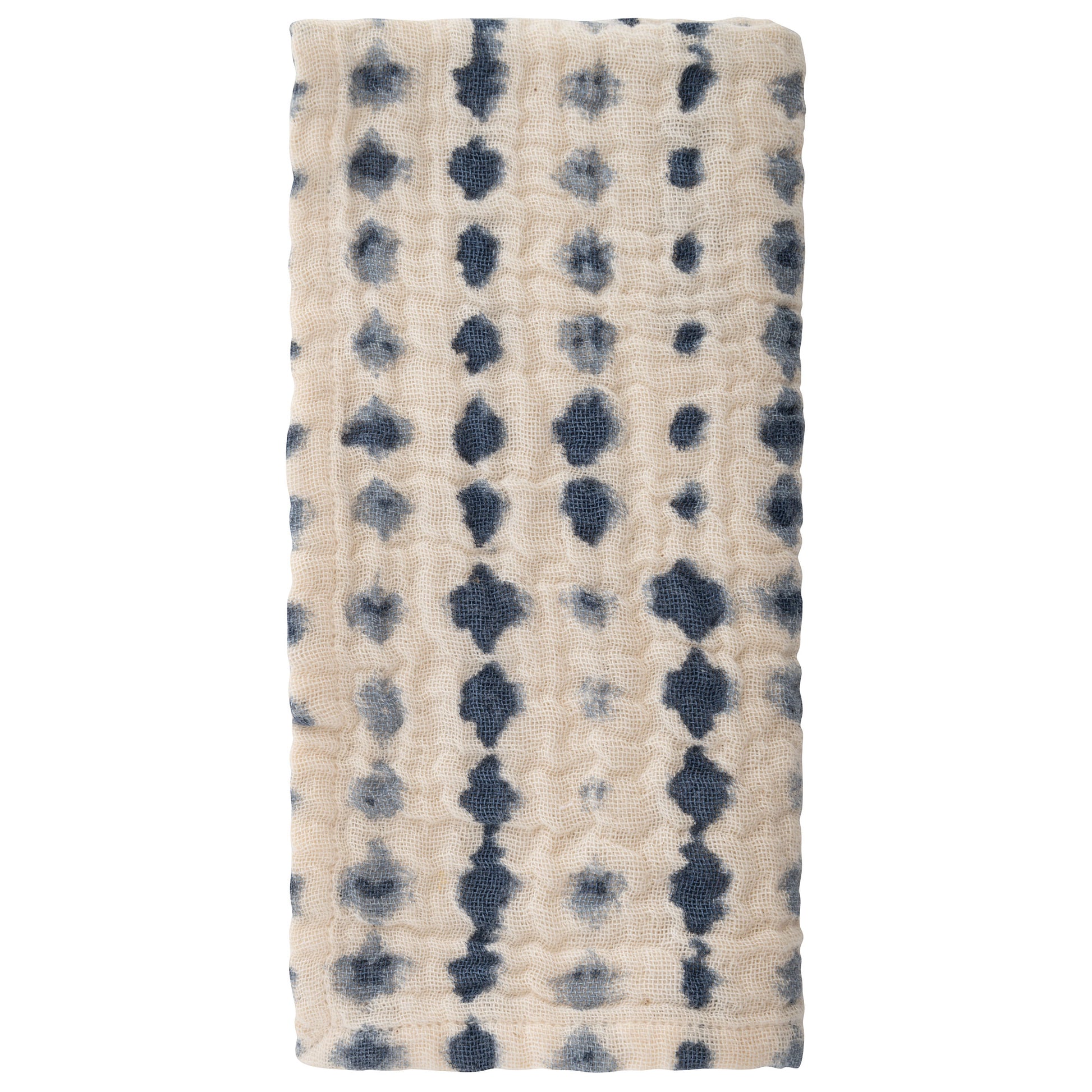 Low Tide Tie Dye Dinner Napkins individual view. 