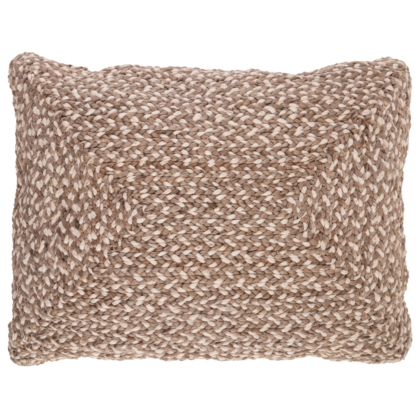 Mushroom Rectangle Jute Pillow