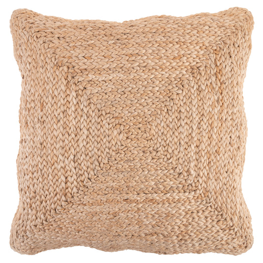 Natural Square Jute Pillow