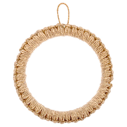 Blonde Round Woven Trivets