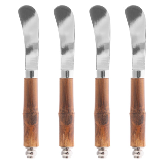 Bamboo Set of 4 Bamboo Spreaders