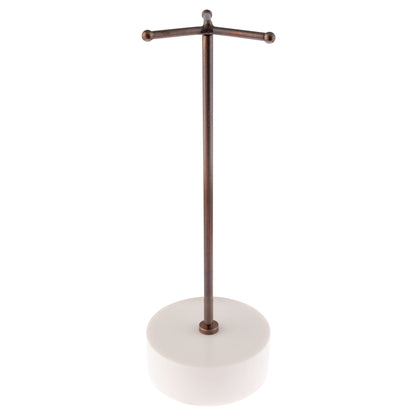Ivory Resin Bar Tools with Stand holder view. 