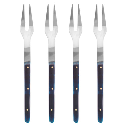 Santorini Resin Set of 4 Santorini Resin Appetizer Forks
