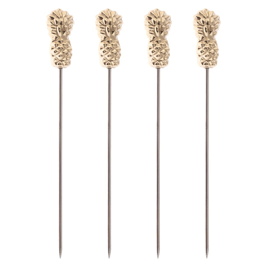 Pineapple Cocktail Picks set of four