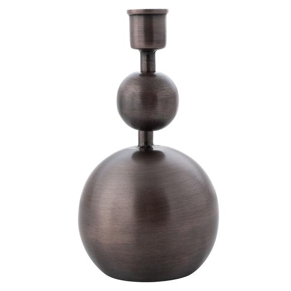 Small orb candlestick holder 