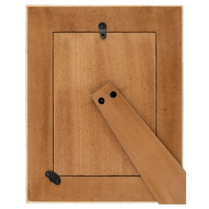 B&W Organinc Striped Natural Bone Picture Frame