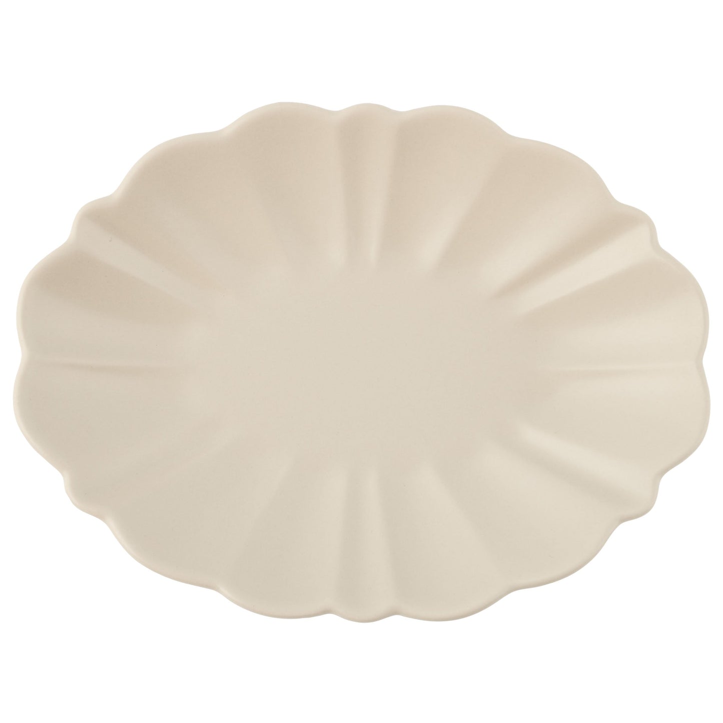 Scalloped Oval Dish Scalloped Oval Dish
