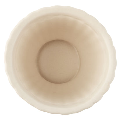 Small Fluted Pot