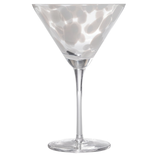 White Martini Glass Cheena Glasses