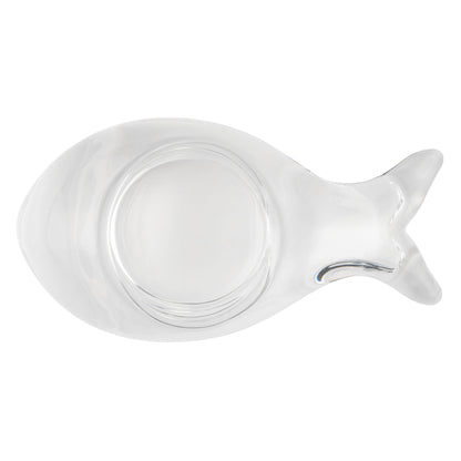 Clear Fish Tealight