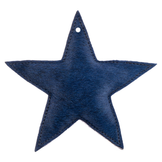 Leather Star Ornament